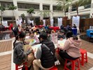 陽明市政大樓湧入許多市民朋友前來尋職