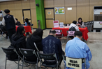 廠商現場面試與求職等待區