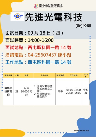 0918先進光電單徵DM