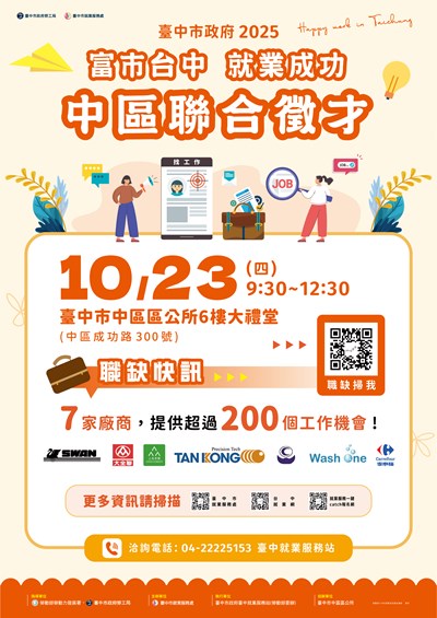 1023中區區公所徵才_海報_A4_正面