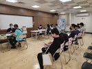 求職民眾等待面試區