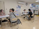 徵才活動求職民眾積極參與面試2