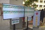 14現場設置多台廠商叫號螢幕供觀看