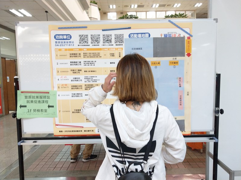 活動職缺與場地一覽表