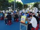 現場求職民眾踴躍求職